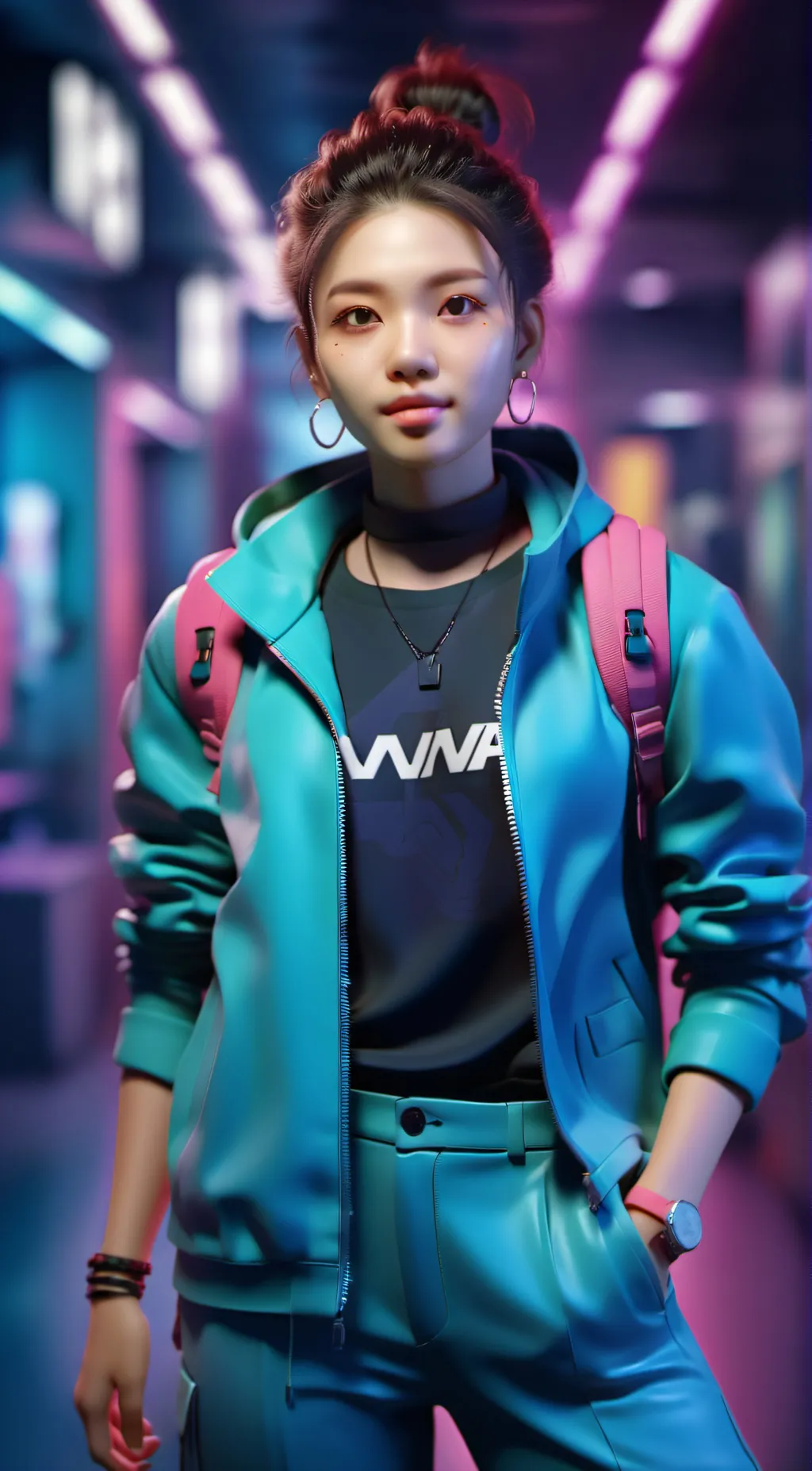 ai character: ruby background