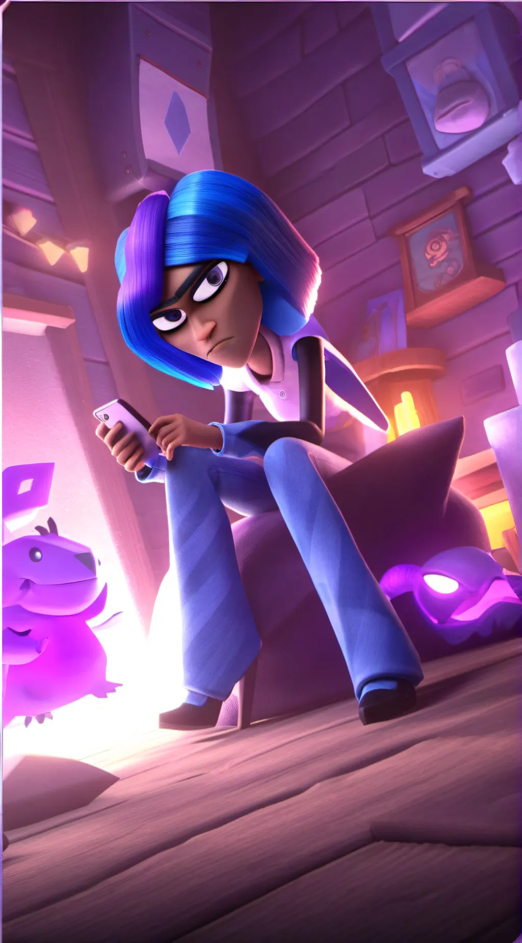ai character: Ennui background