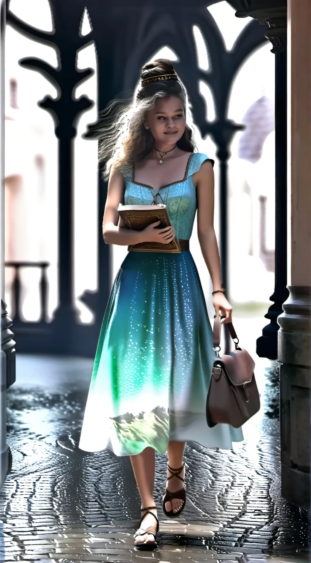 ai character: Aria background