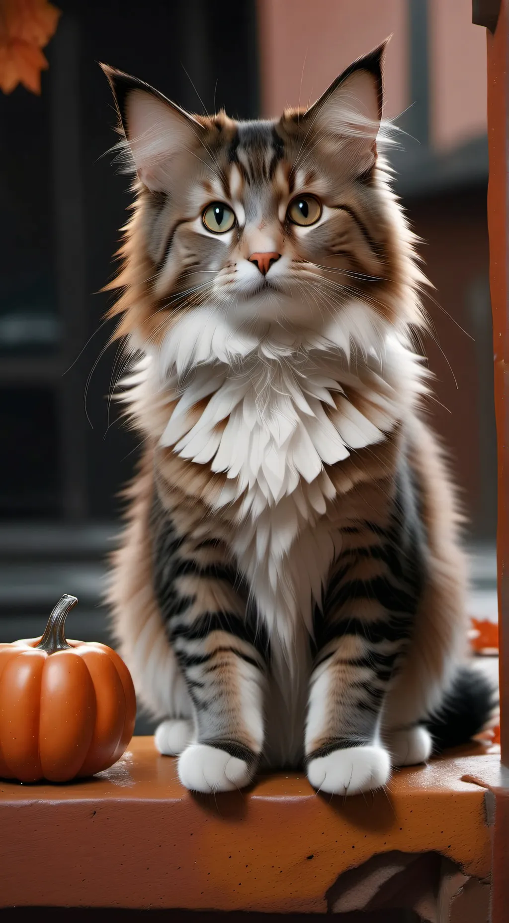 ai character: Kitten background
