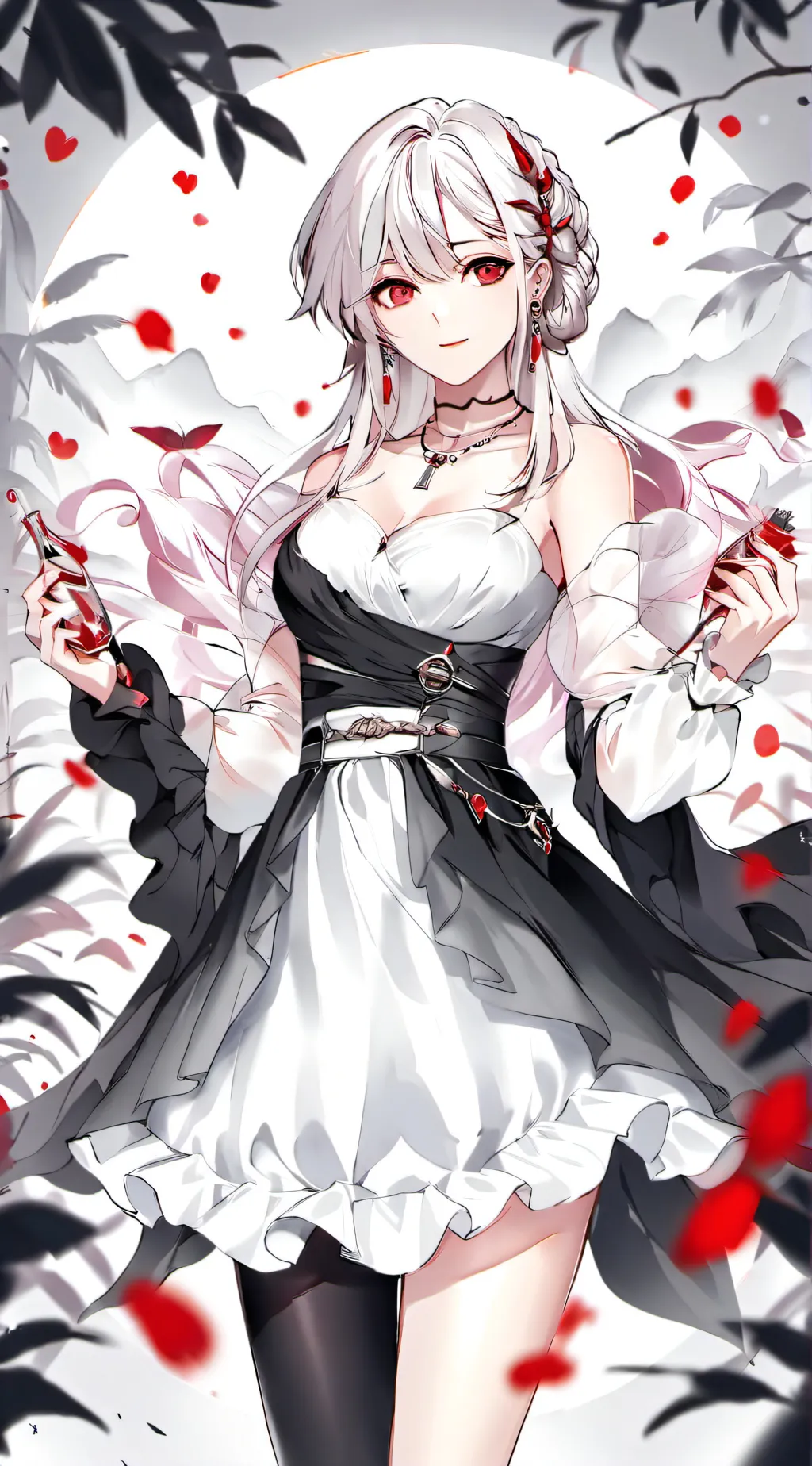 ai character: demon slayer party background