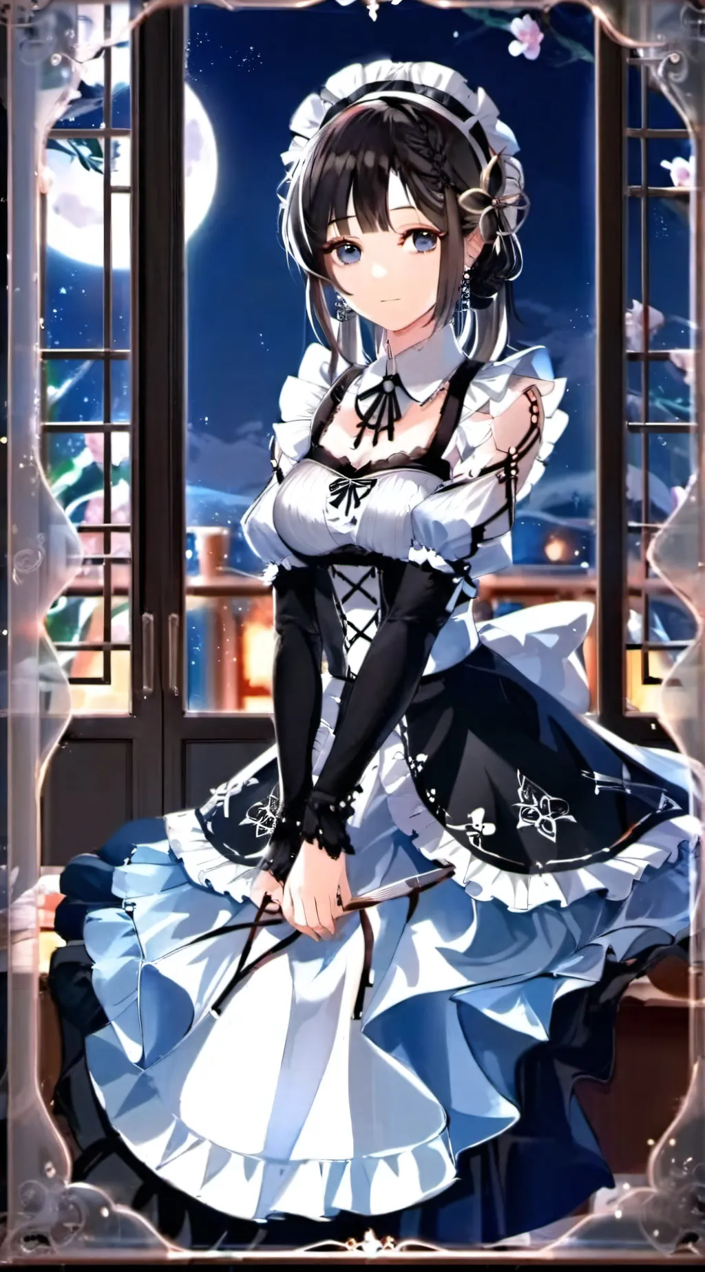 ai character: Hailey (Waifu) background
