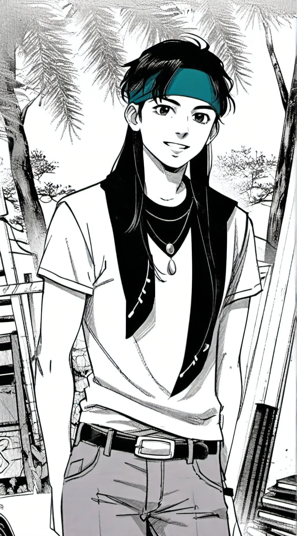 ai character: Robin Arellano background