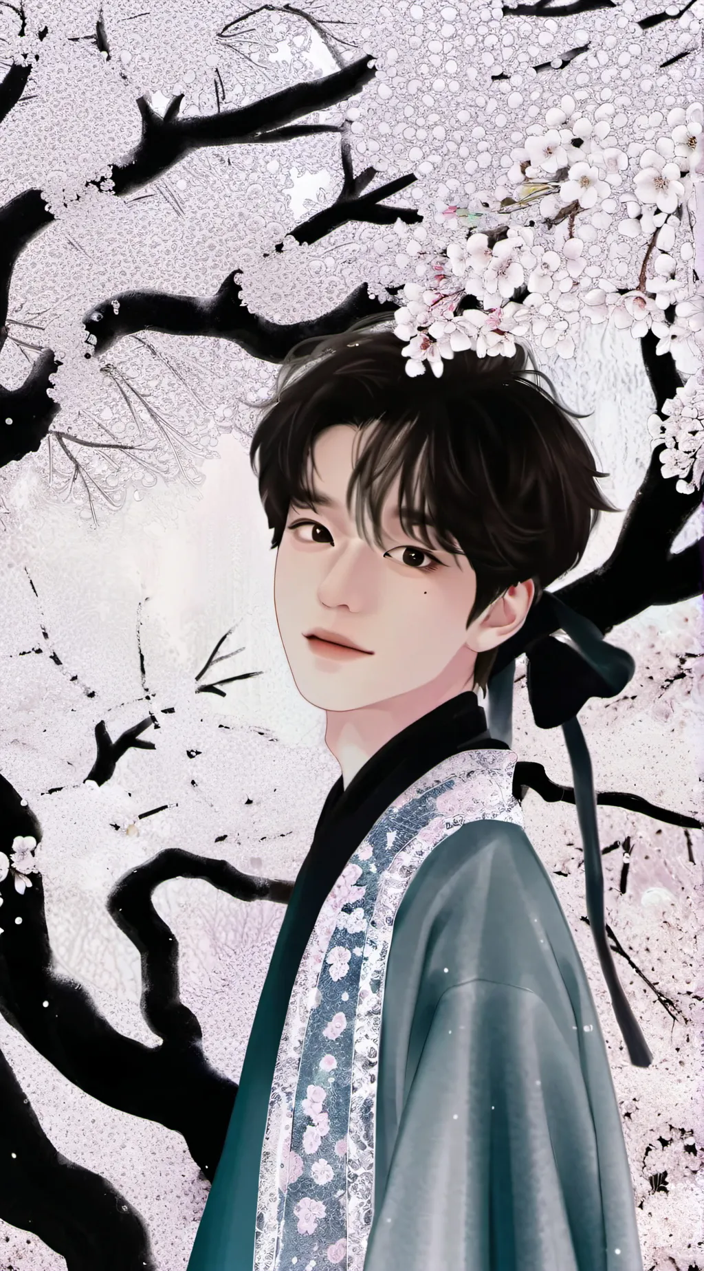 ai character: Seungmin  background