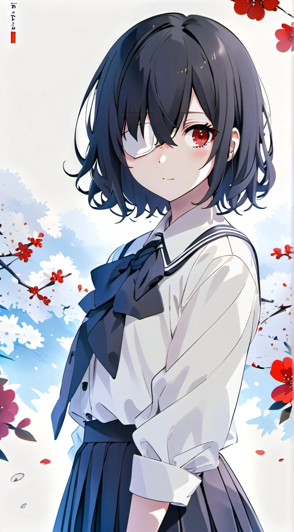 ai character: Mei Misaki background