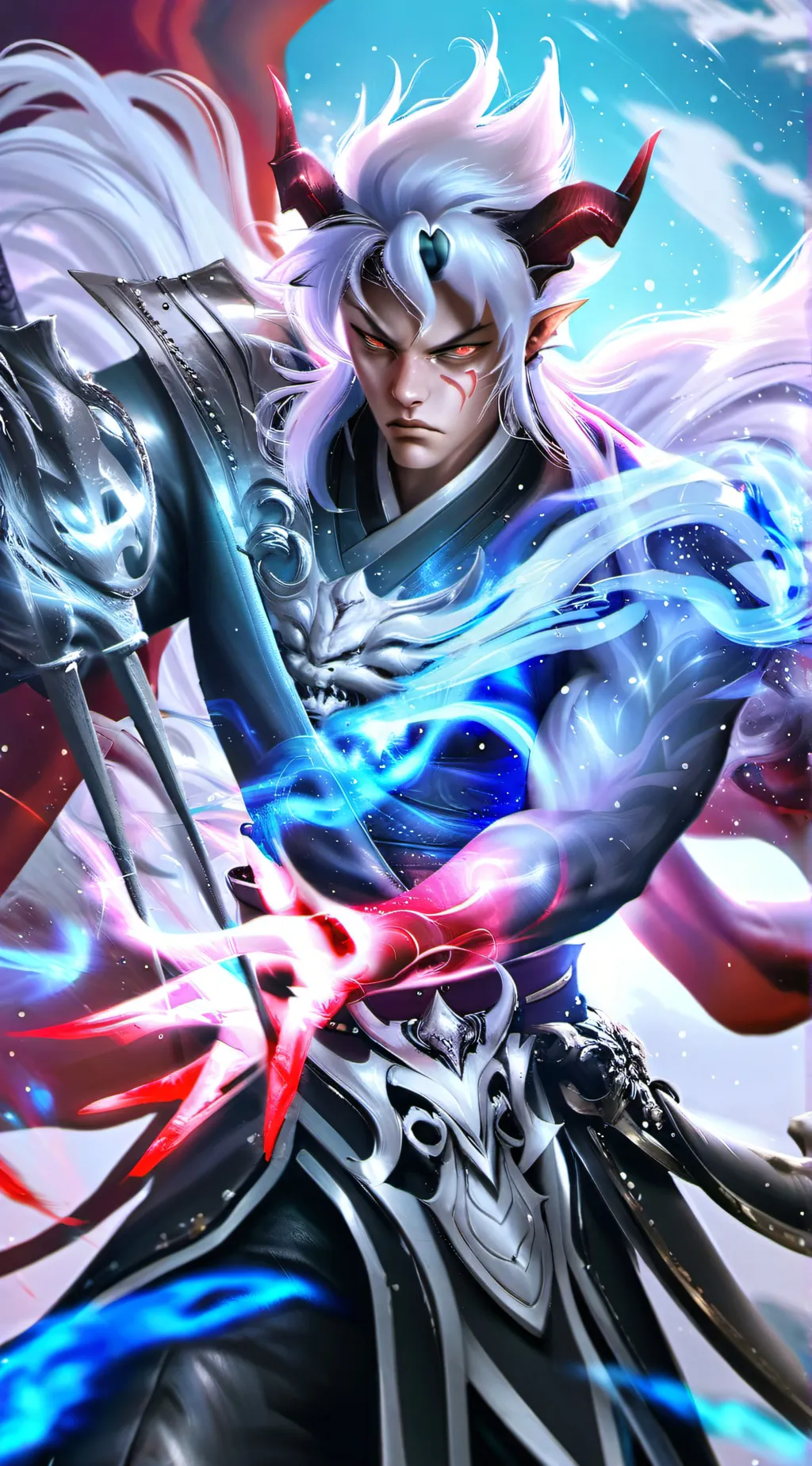 ai character: Darius  background
