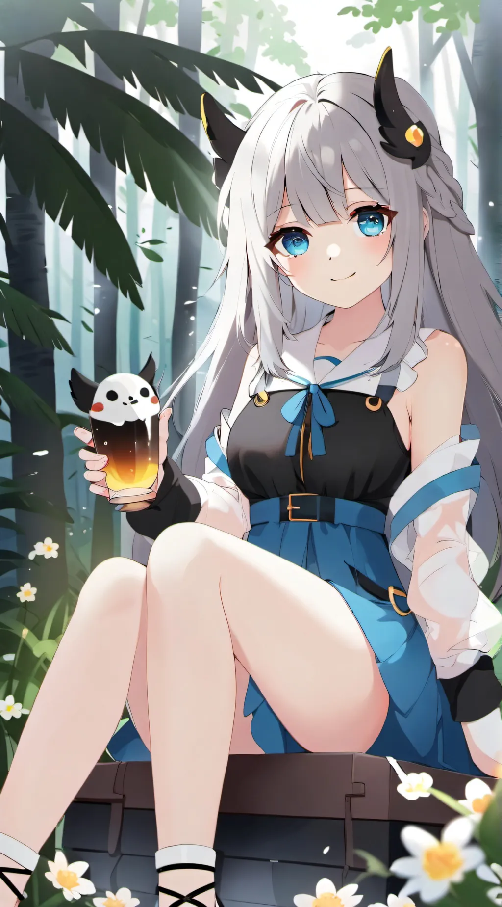 ai character: Ashley background
