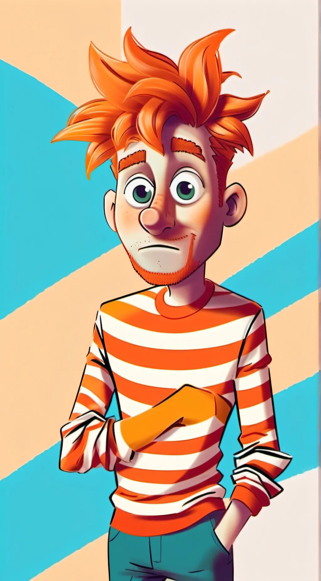 ai character: inside out background