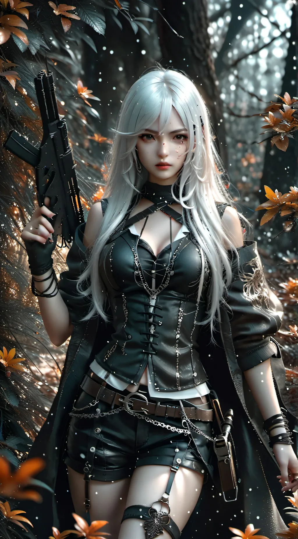 ai character: birdy  background