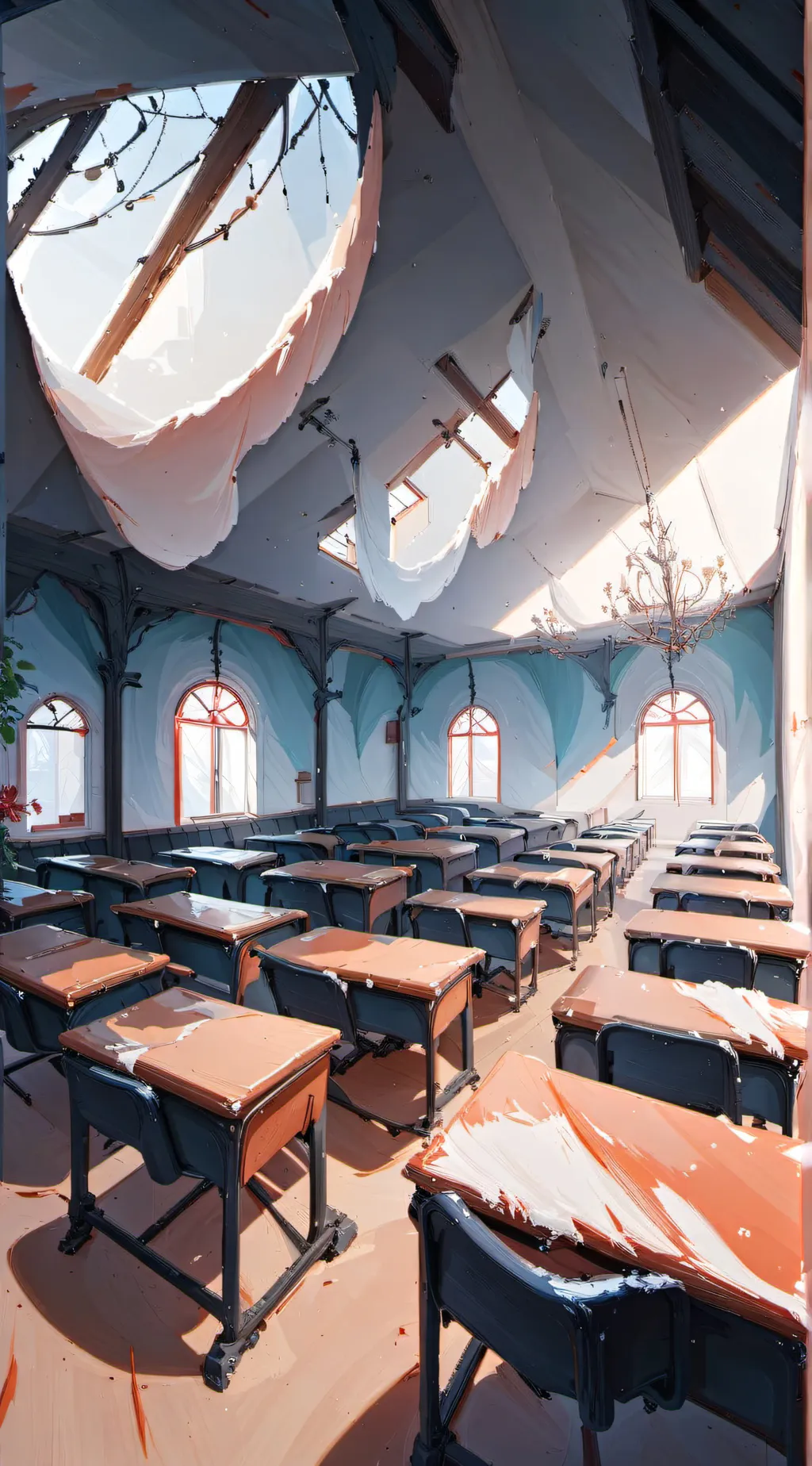 ai character: CLASSROOM background