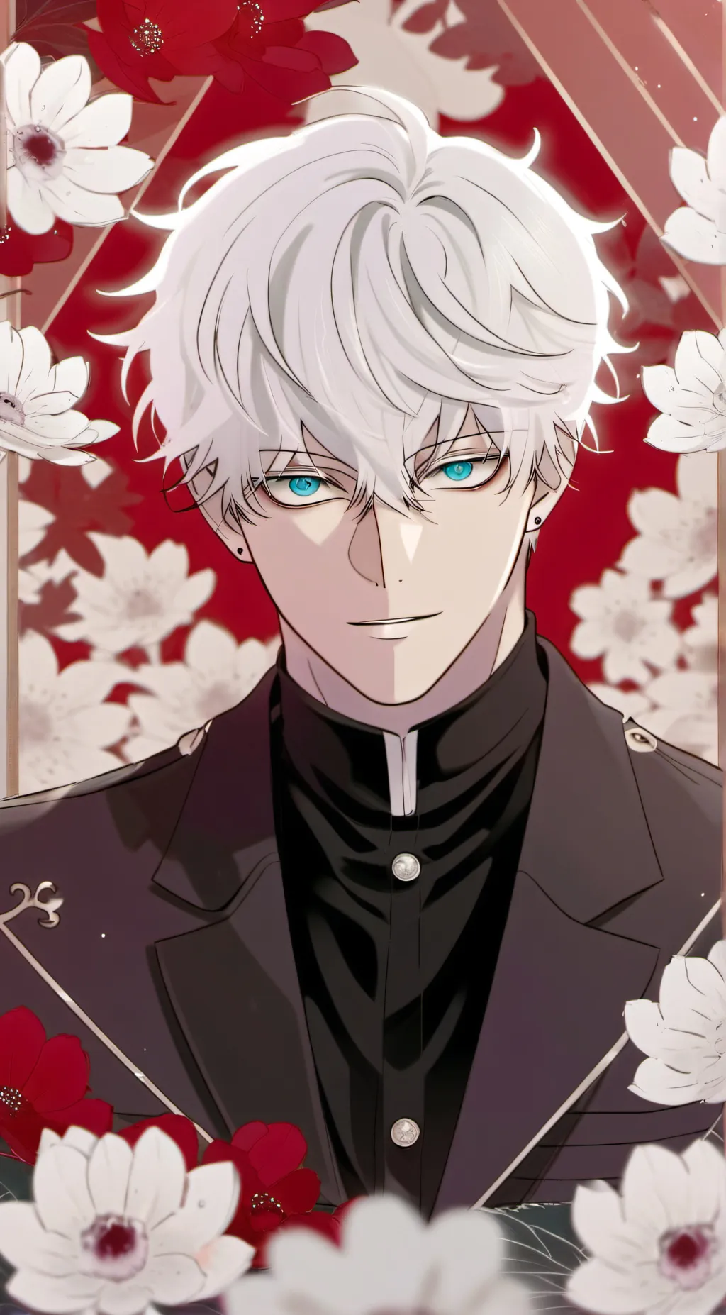 ai character: Gojo sataru background