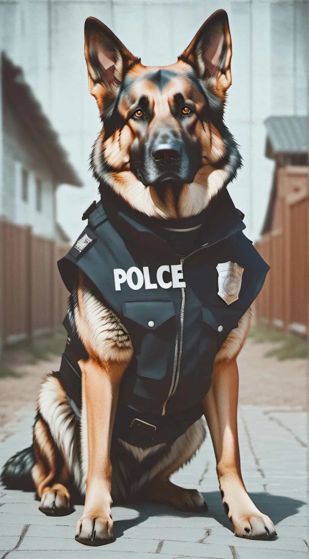 ai character: Bruce background