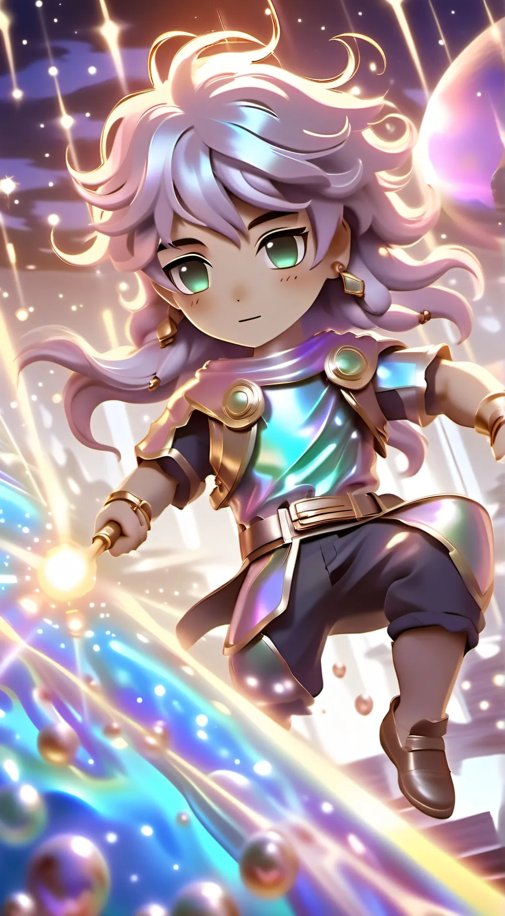 ai character: Laylay background