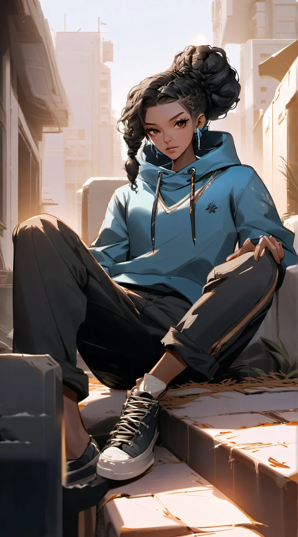 ai character: lydia background