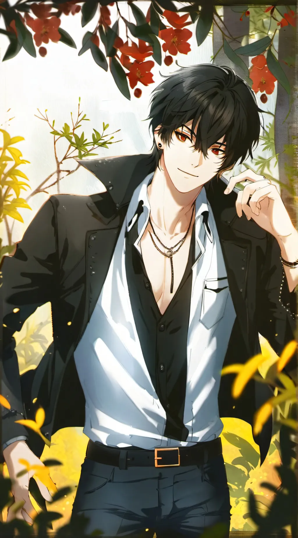 ai character: Damon background