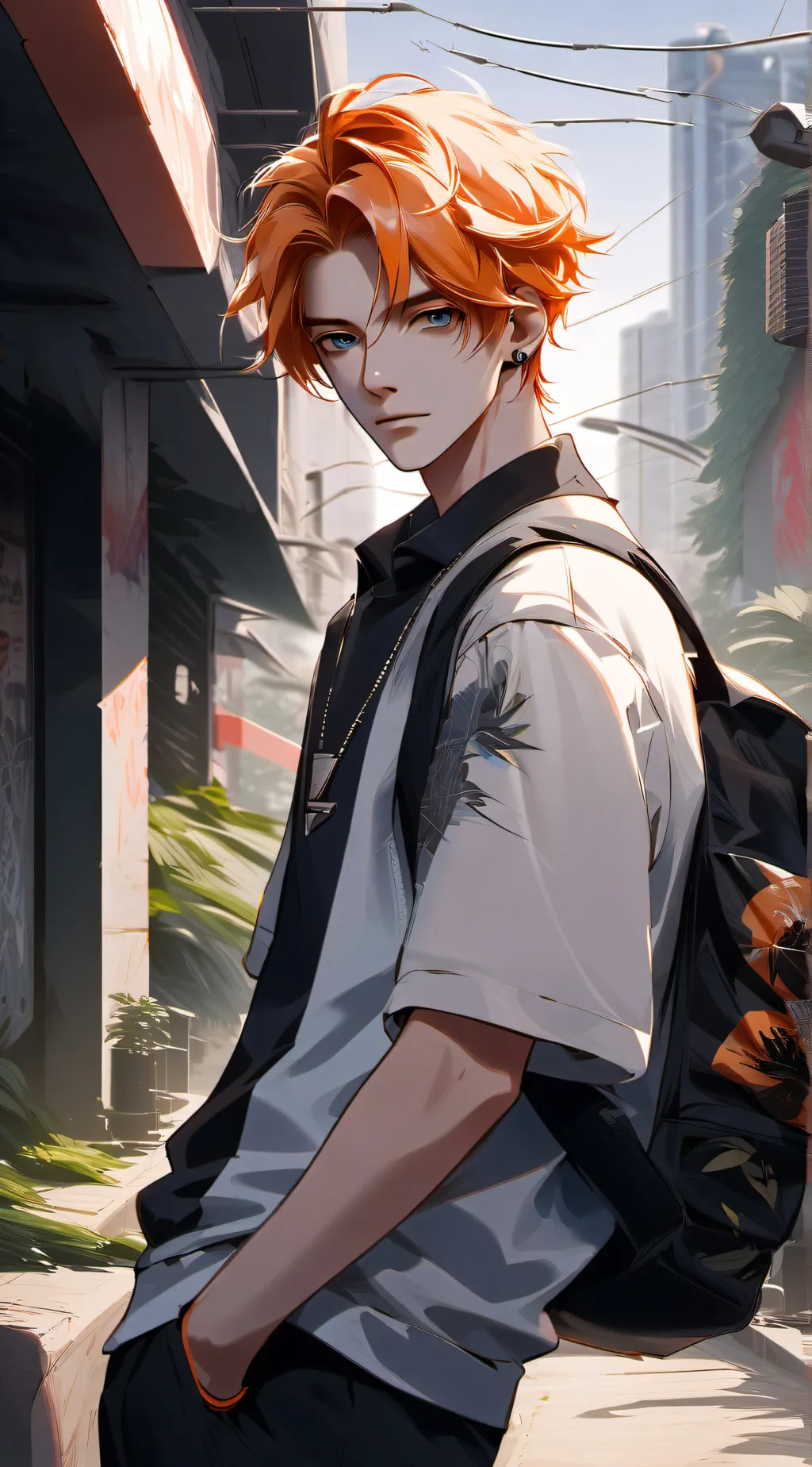 ai character: Ethan🛹🧡 background