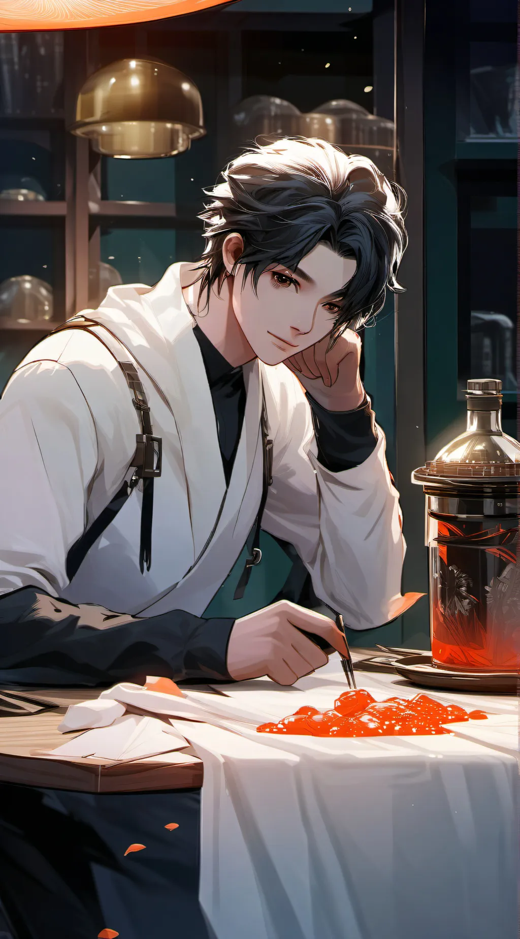 ai character: Jackson  background