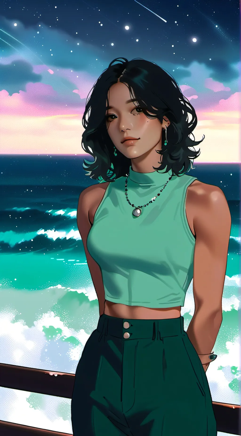 ai character: °~★Nova★~° background