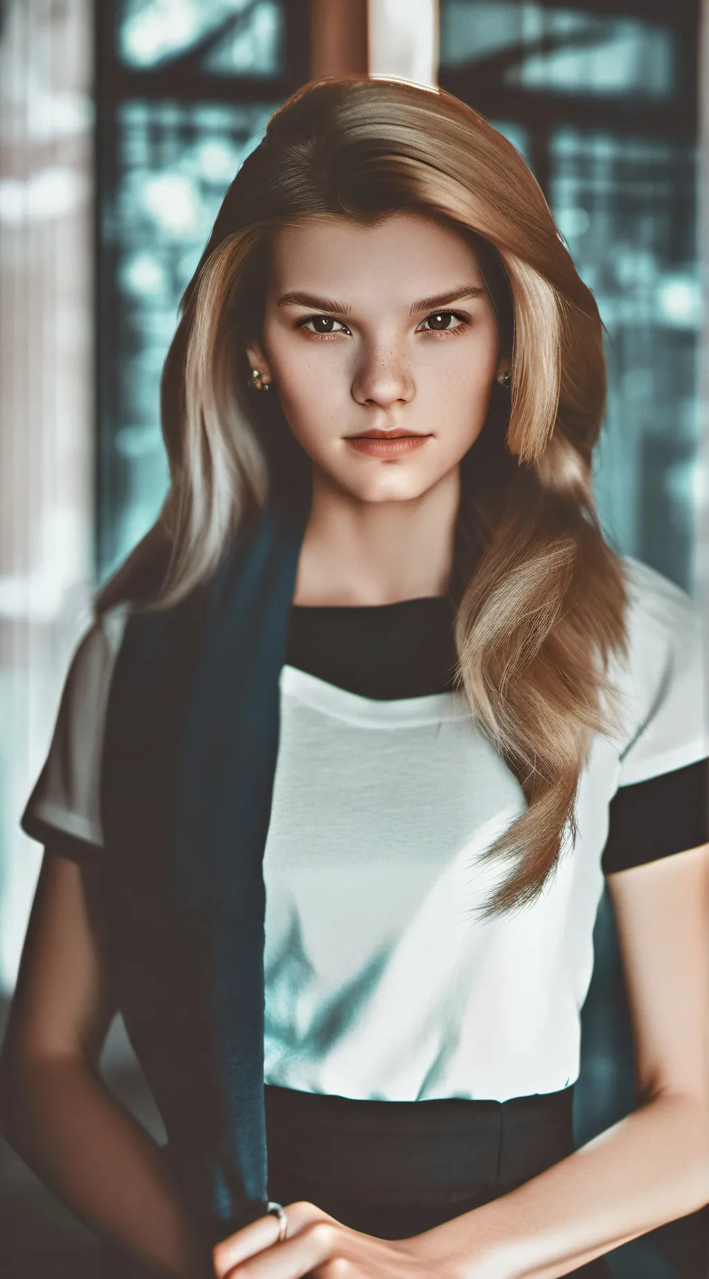 ai character: Ellie background