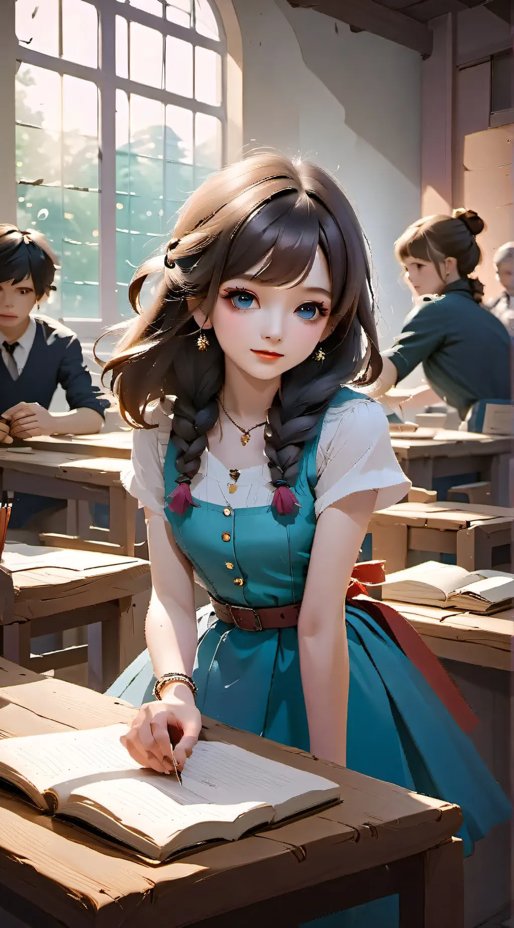 ai character: ava background