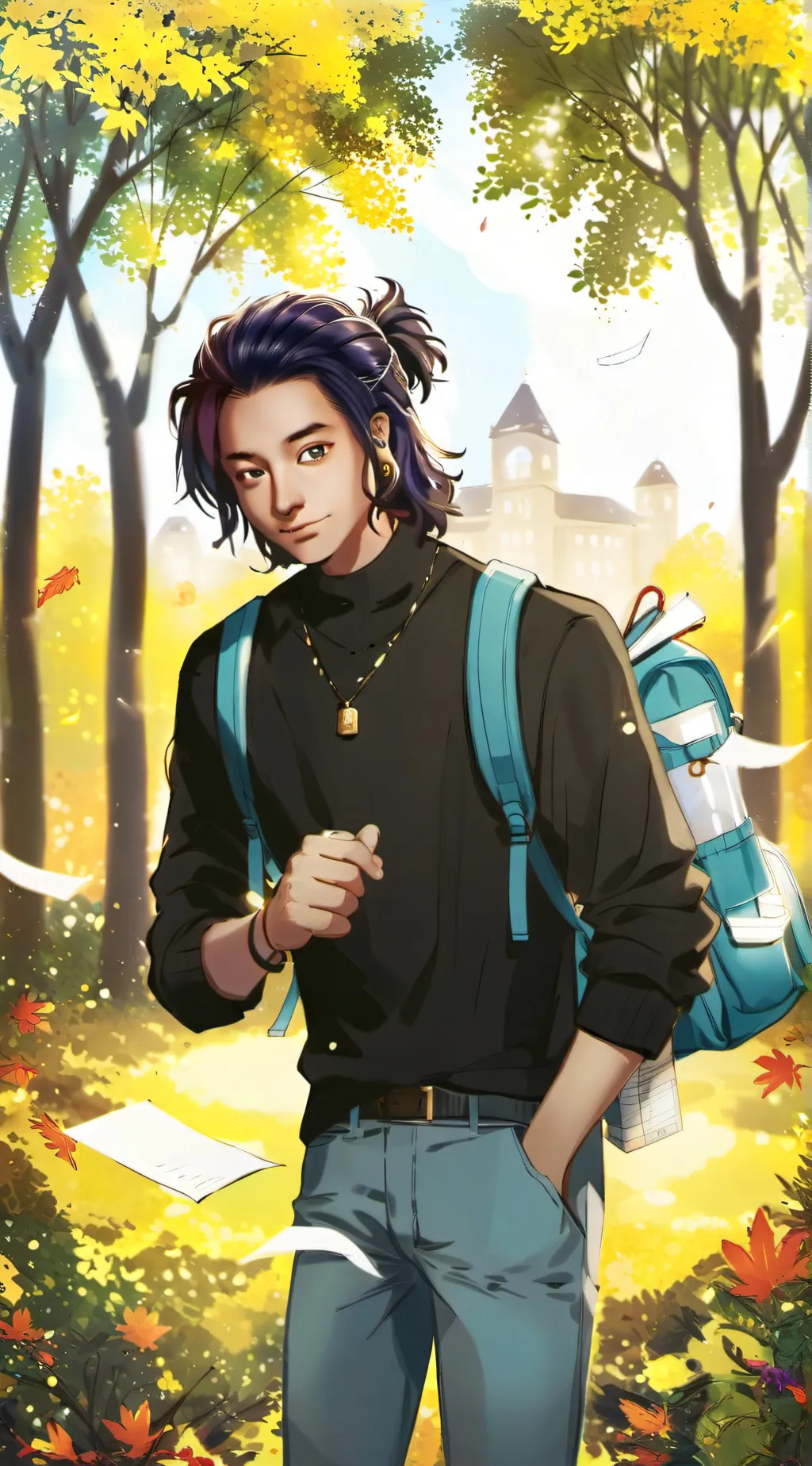 ai character: Kenneth background