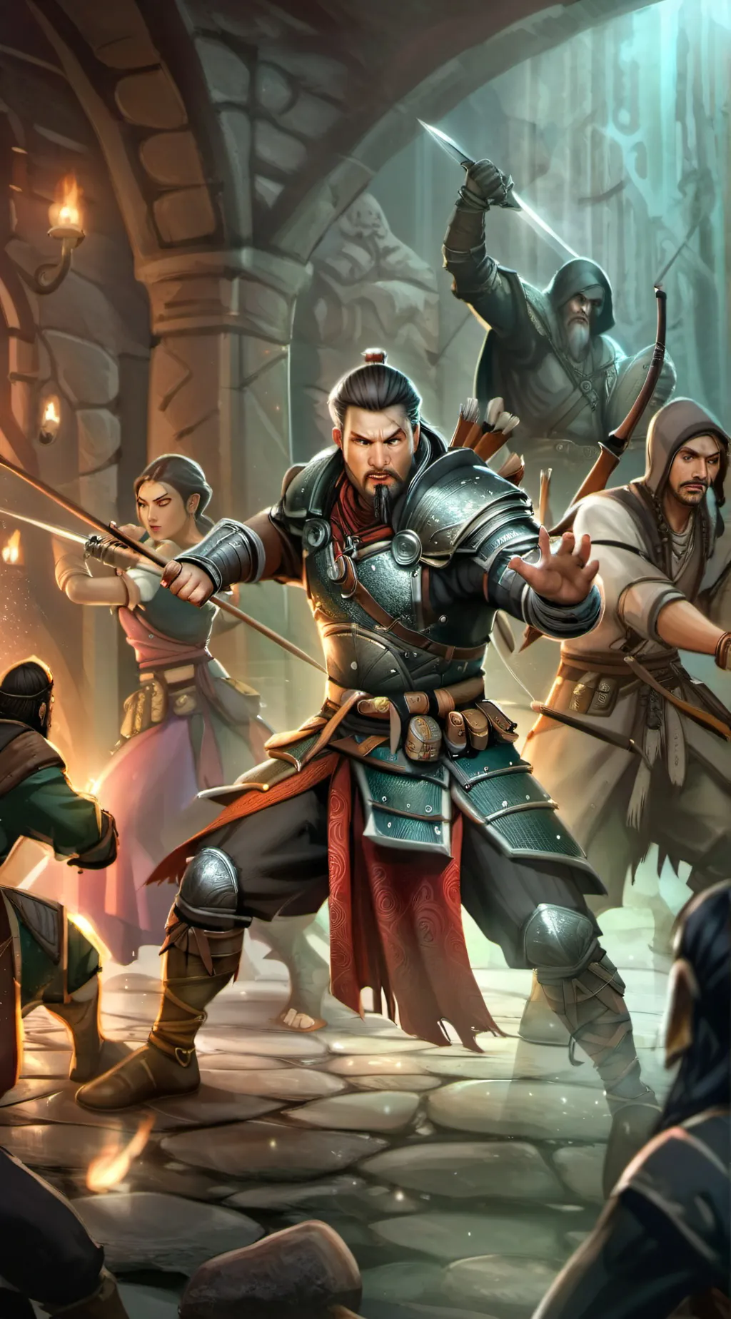 ai character: Adventurers background