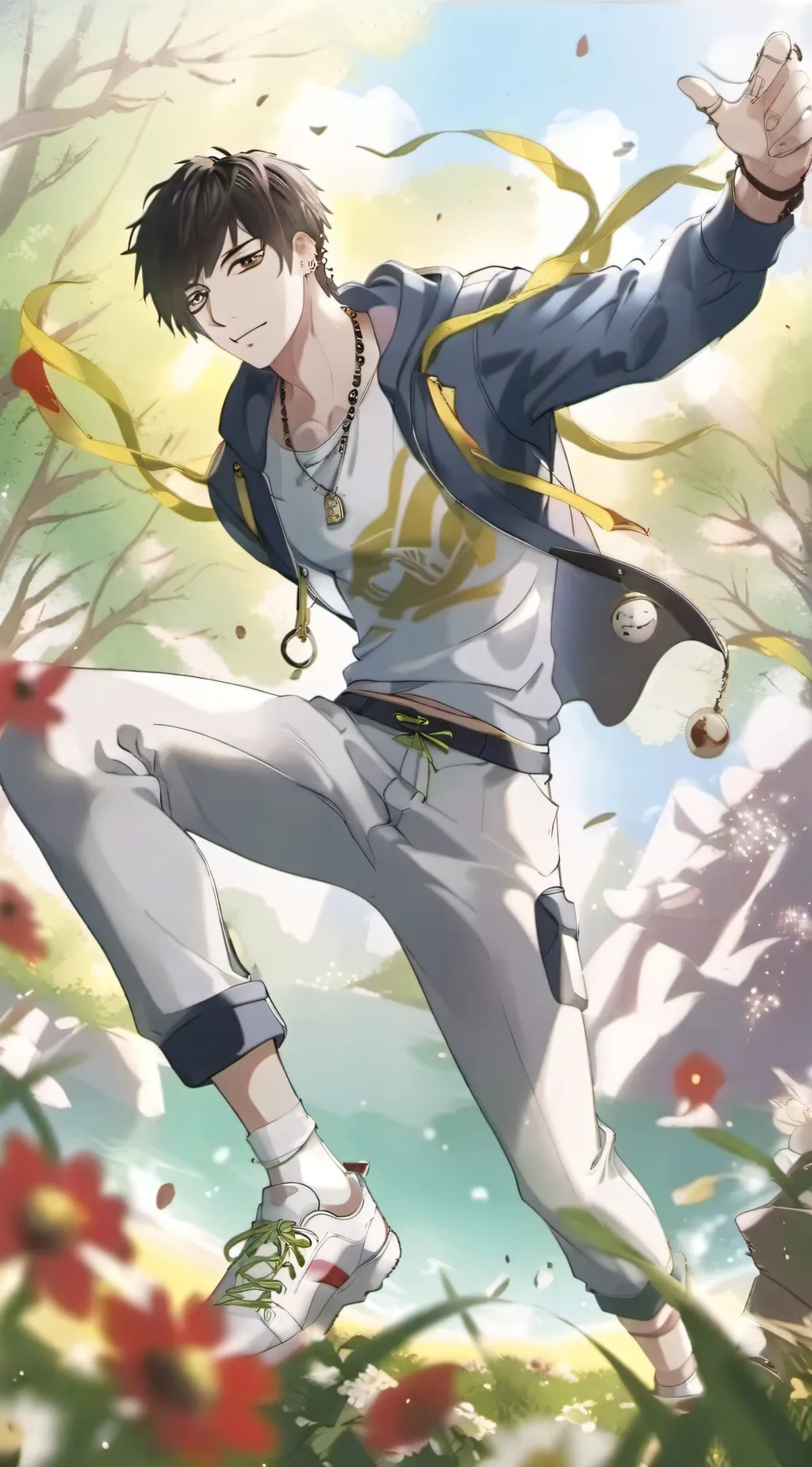 ai character: Nick background