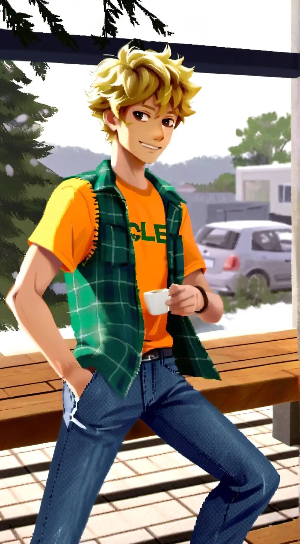 ai character: Will Solace background