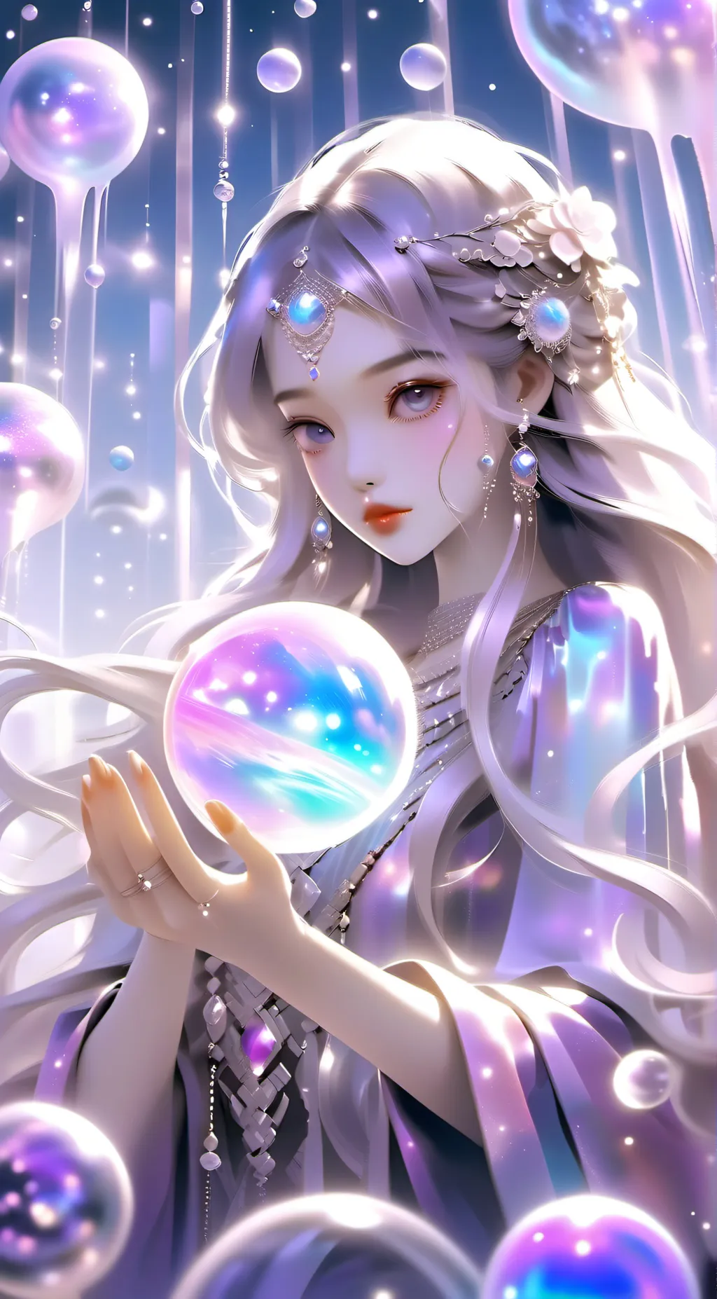 ai character: Aria background