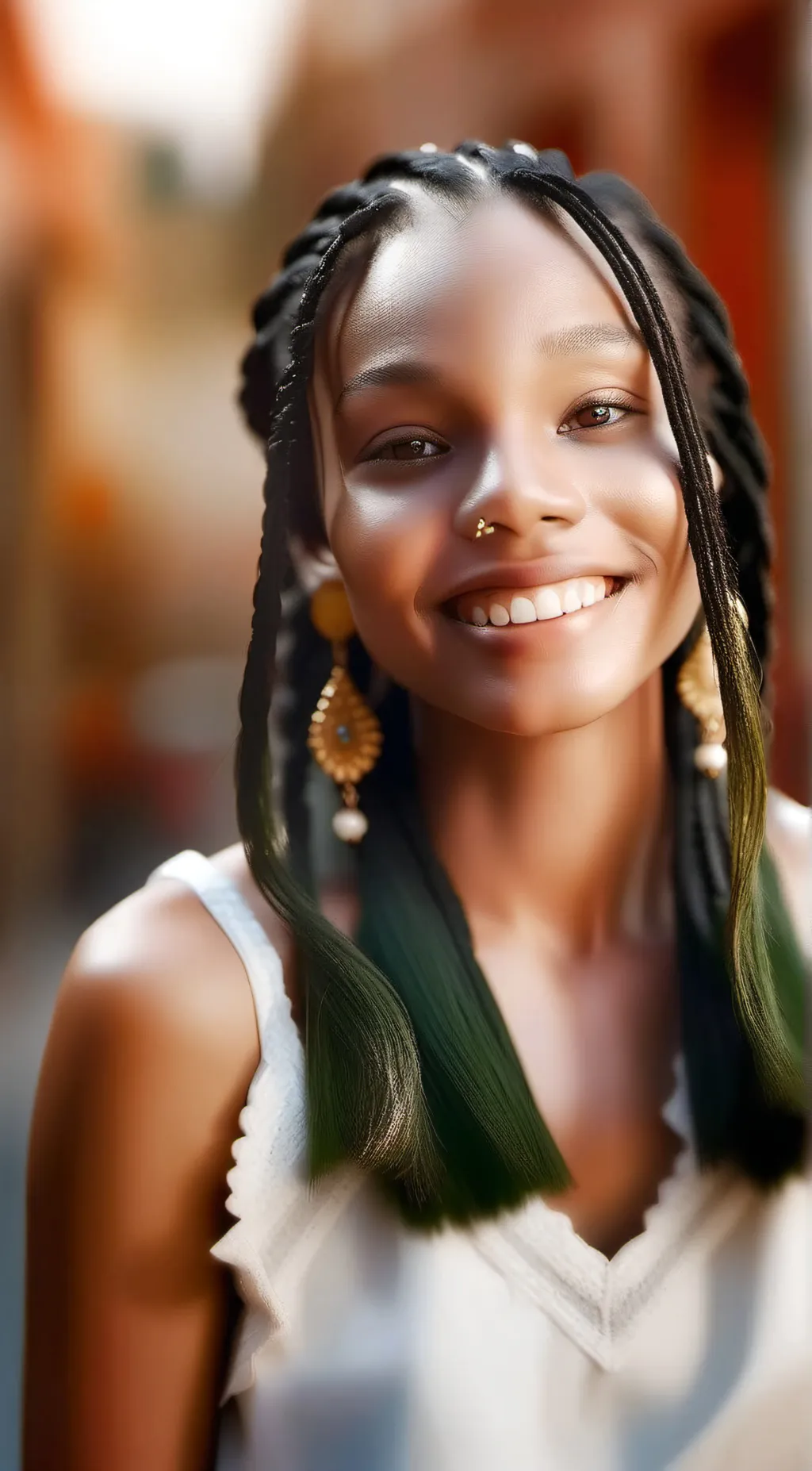 ai character: Mya  background