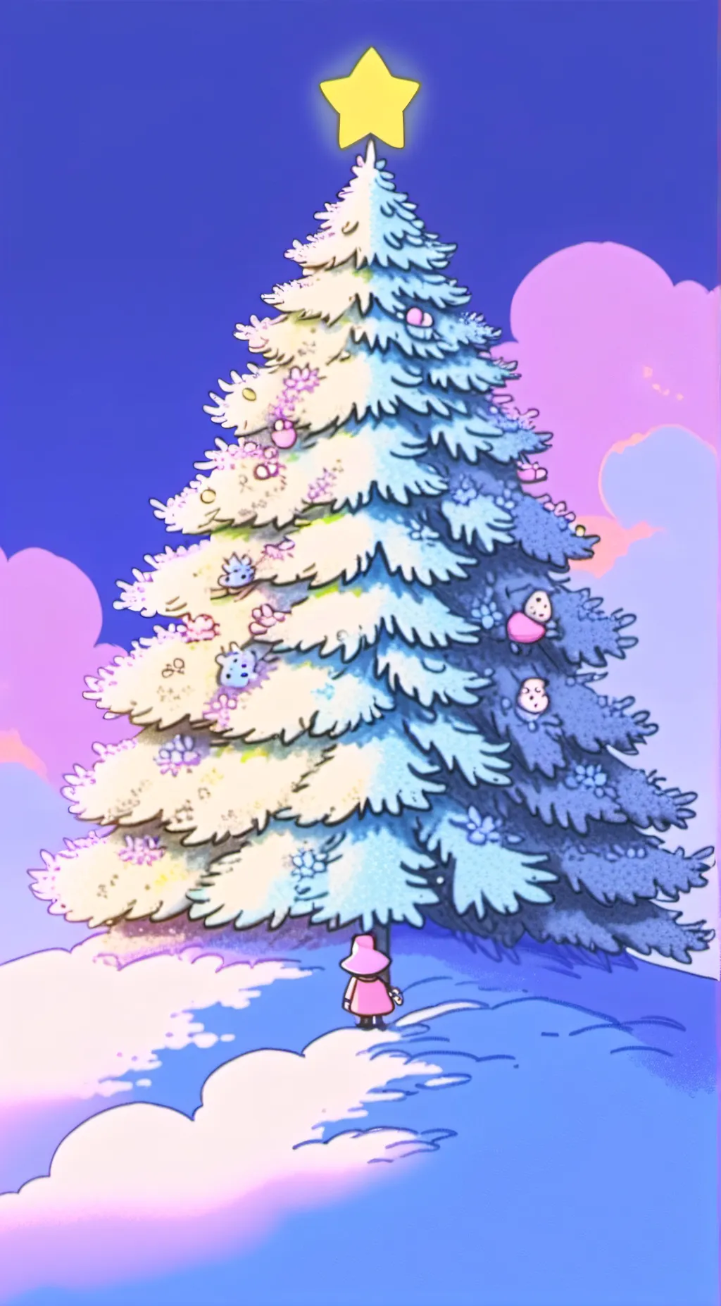 ai character: Portal girl background