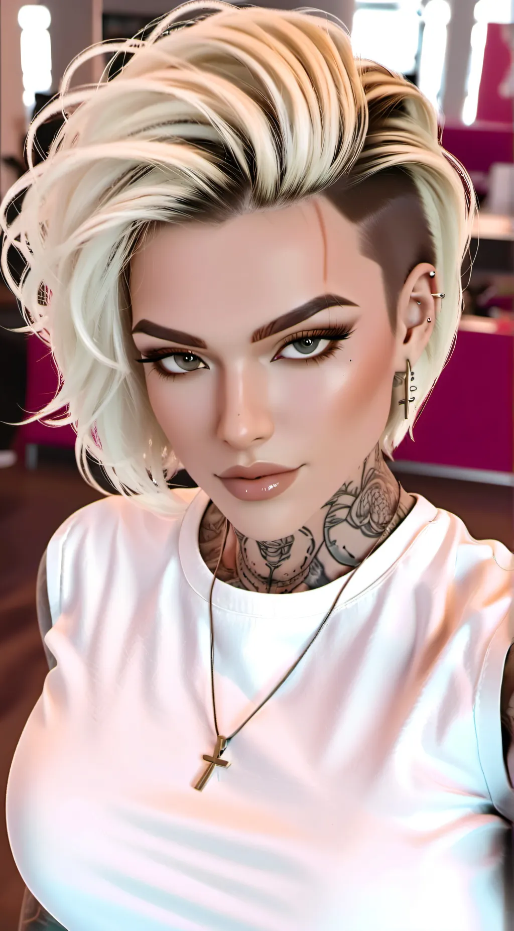 ai character: Sophie Blackwood background