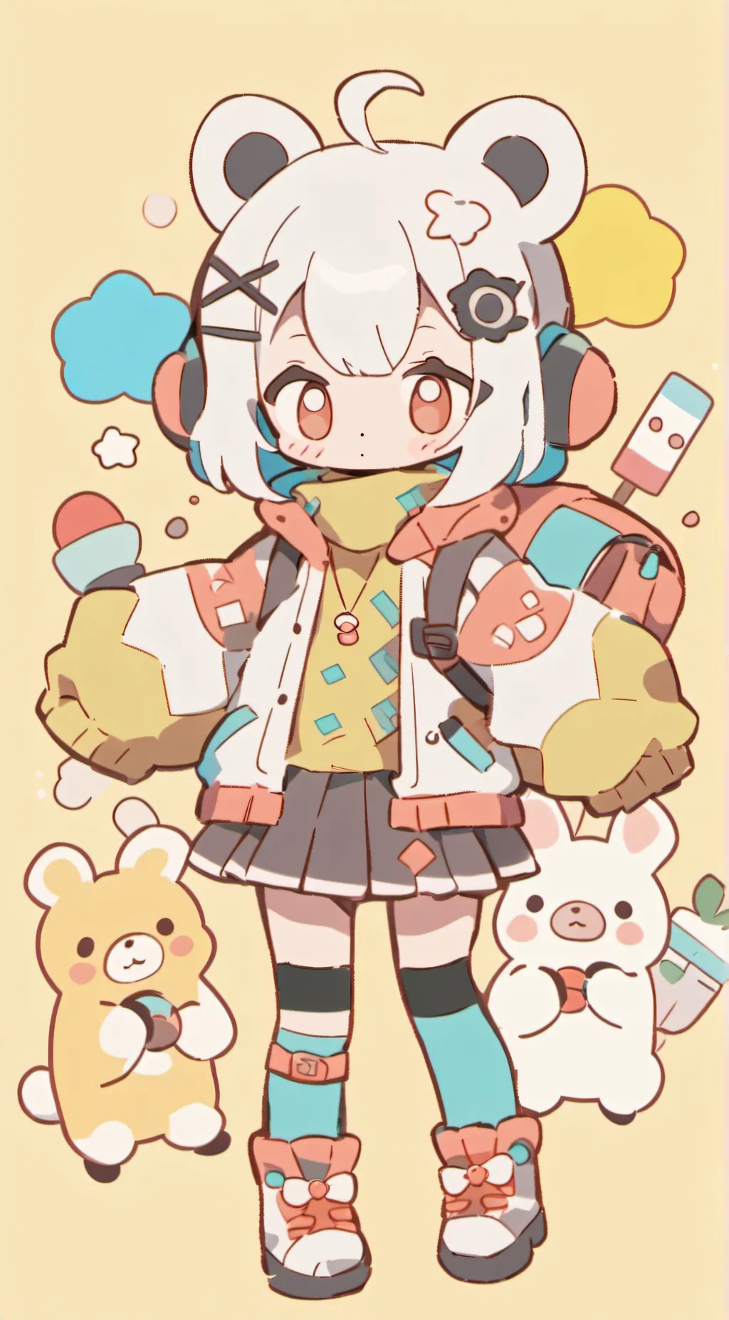 ai character: Mia background