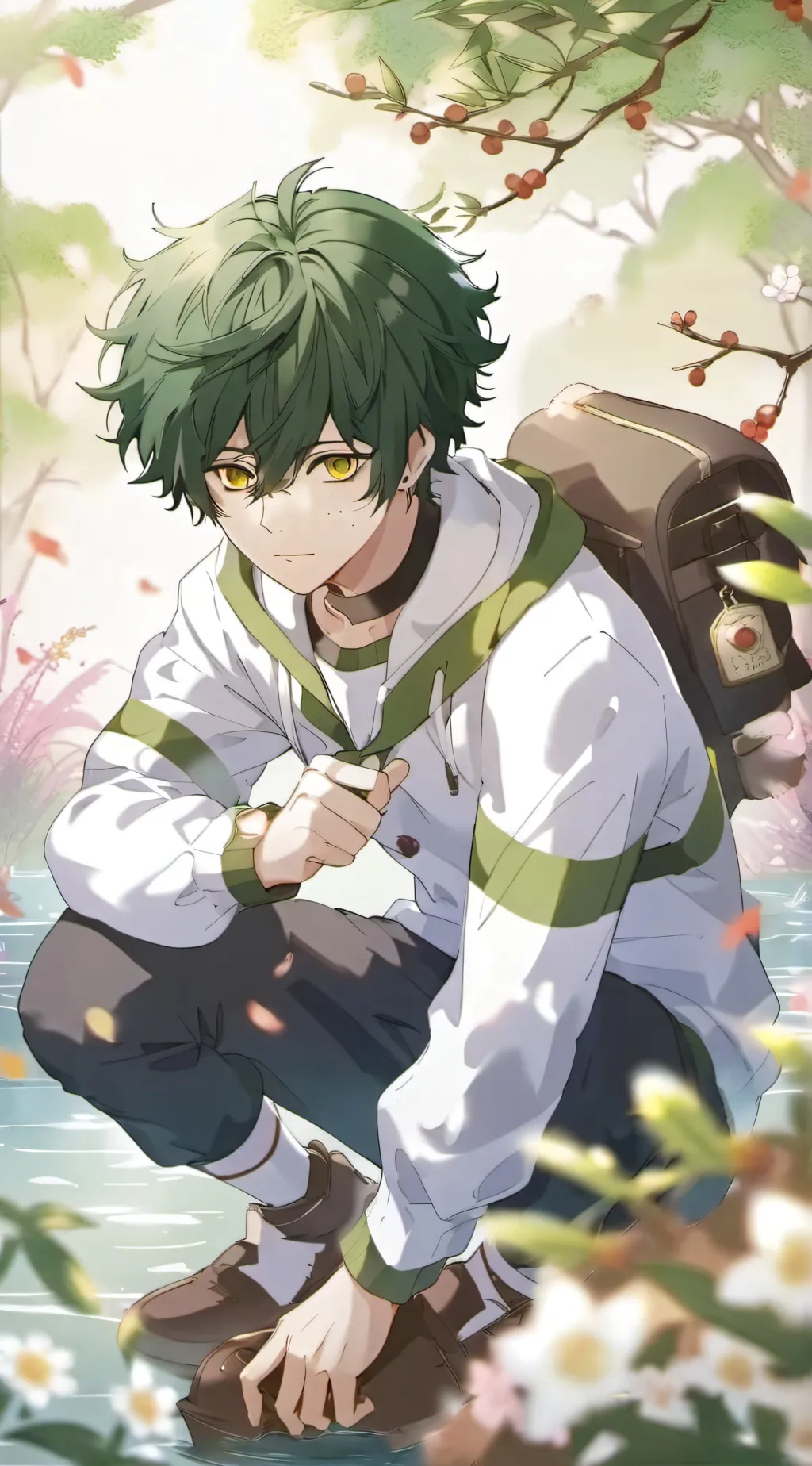 ai character: My hero academia  background