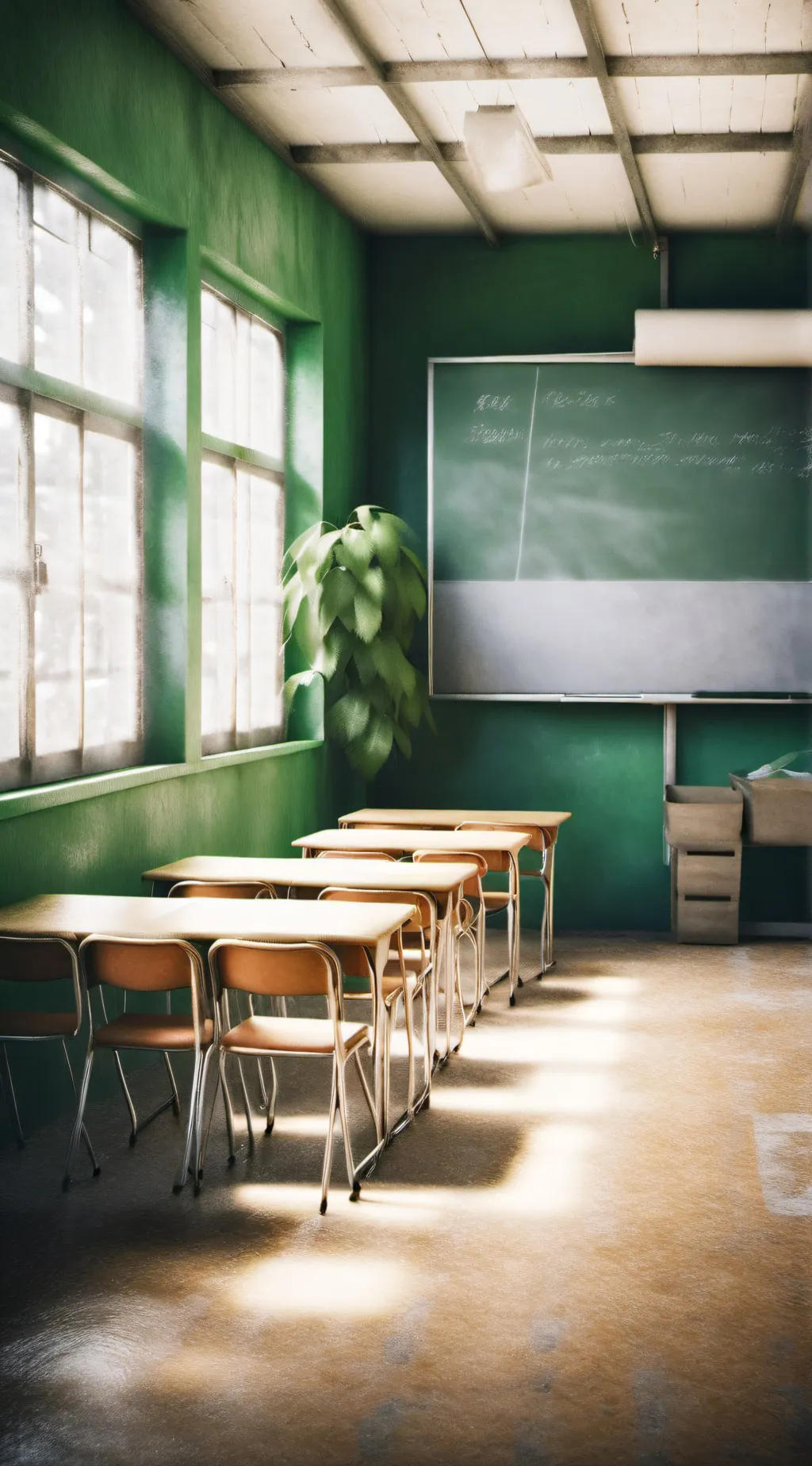 ai character: Demon school background