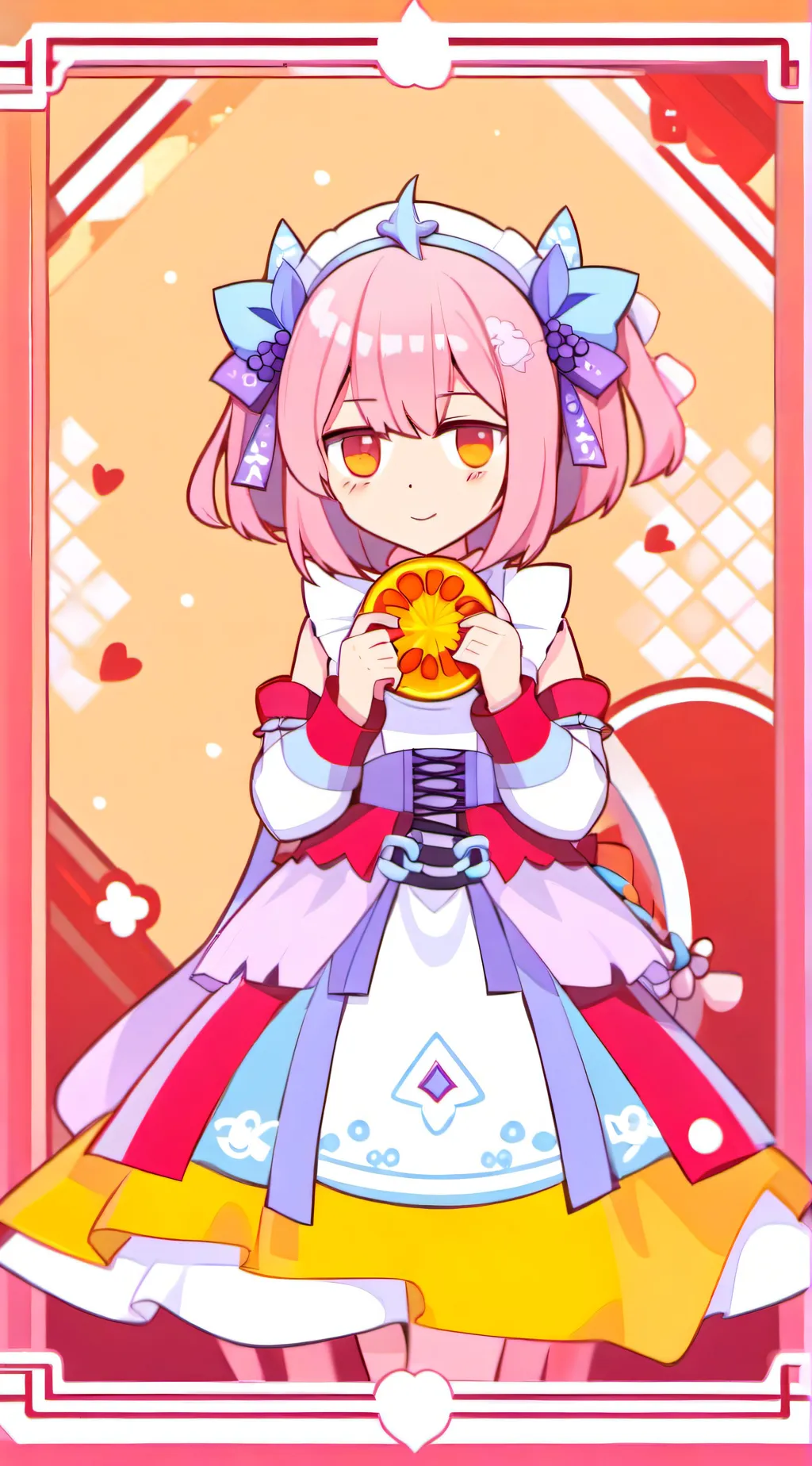 ai character: Rose background