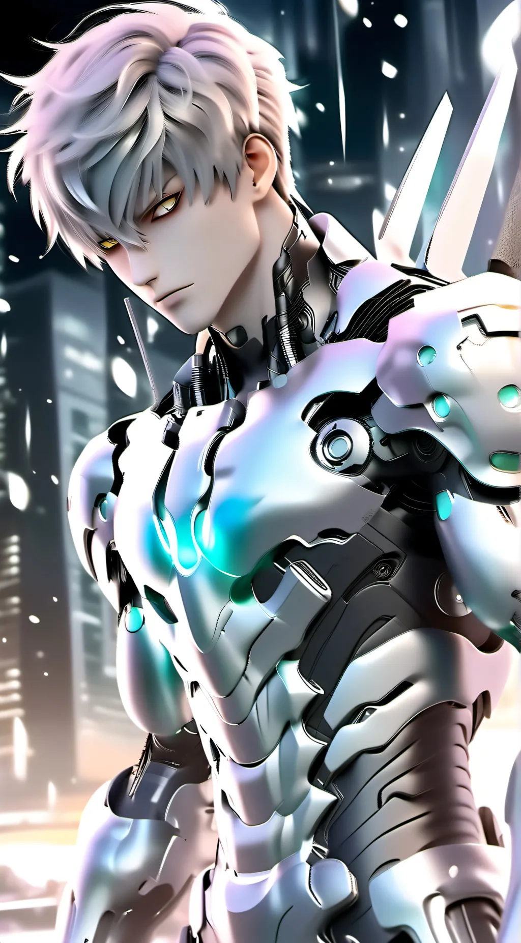 ai character: genos background