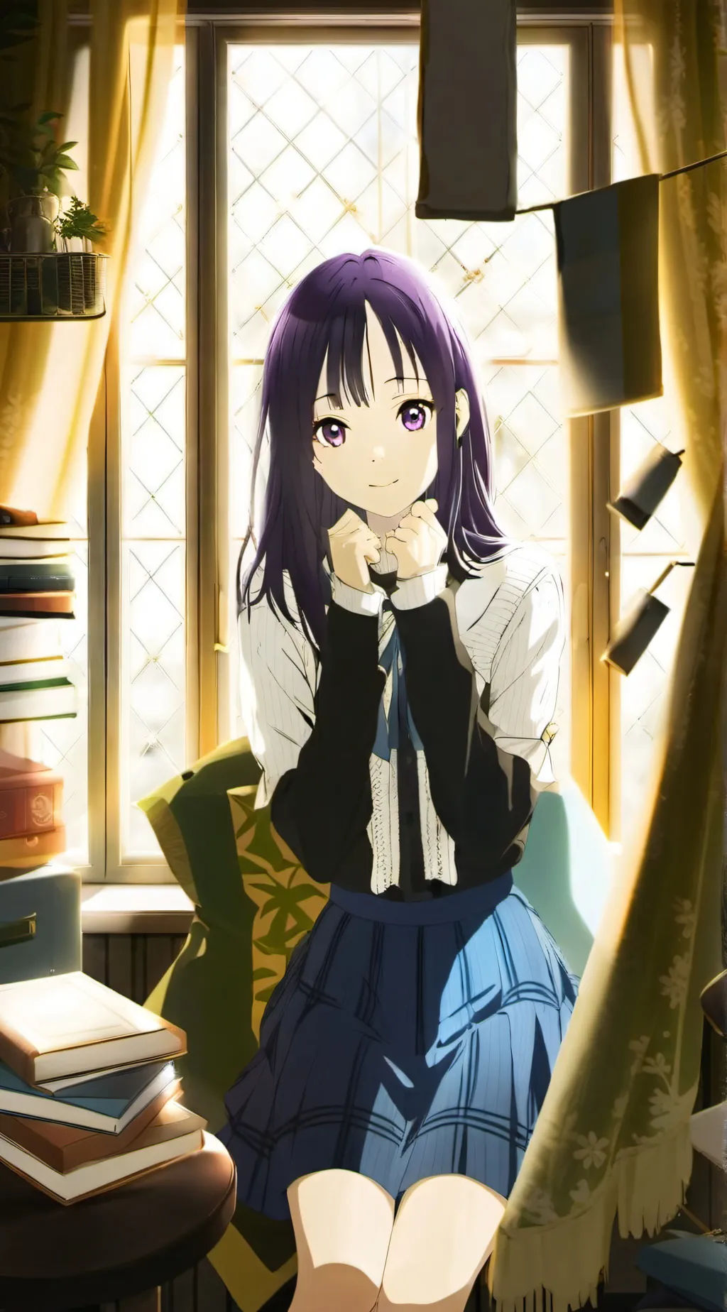 ai character: komi background