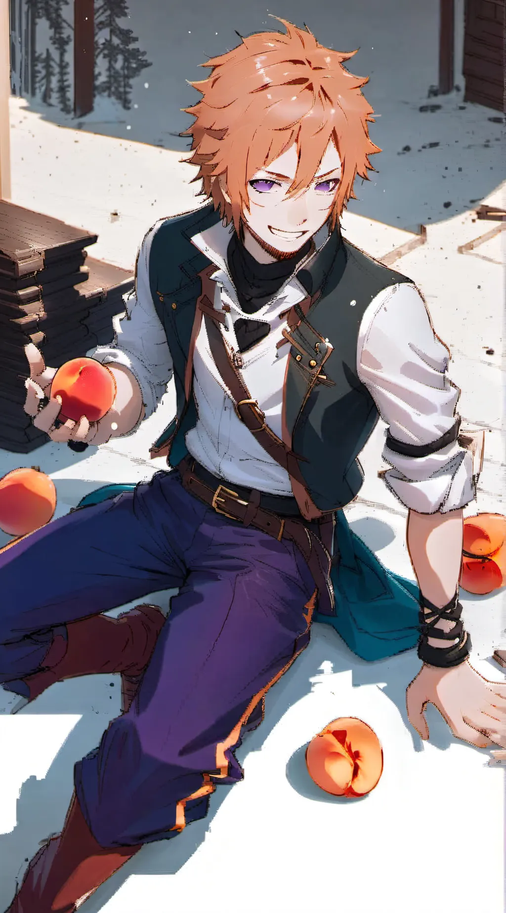 ai character: Sabito T background