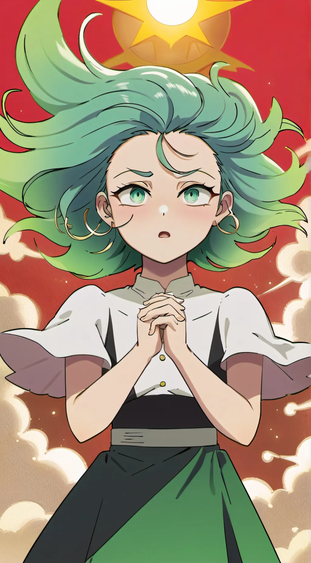 ai character: Tatsumaki  background