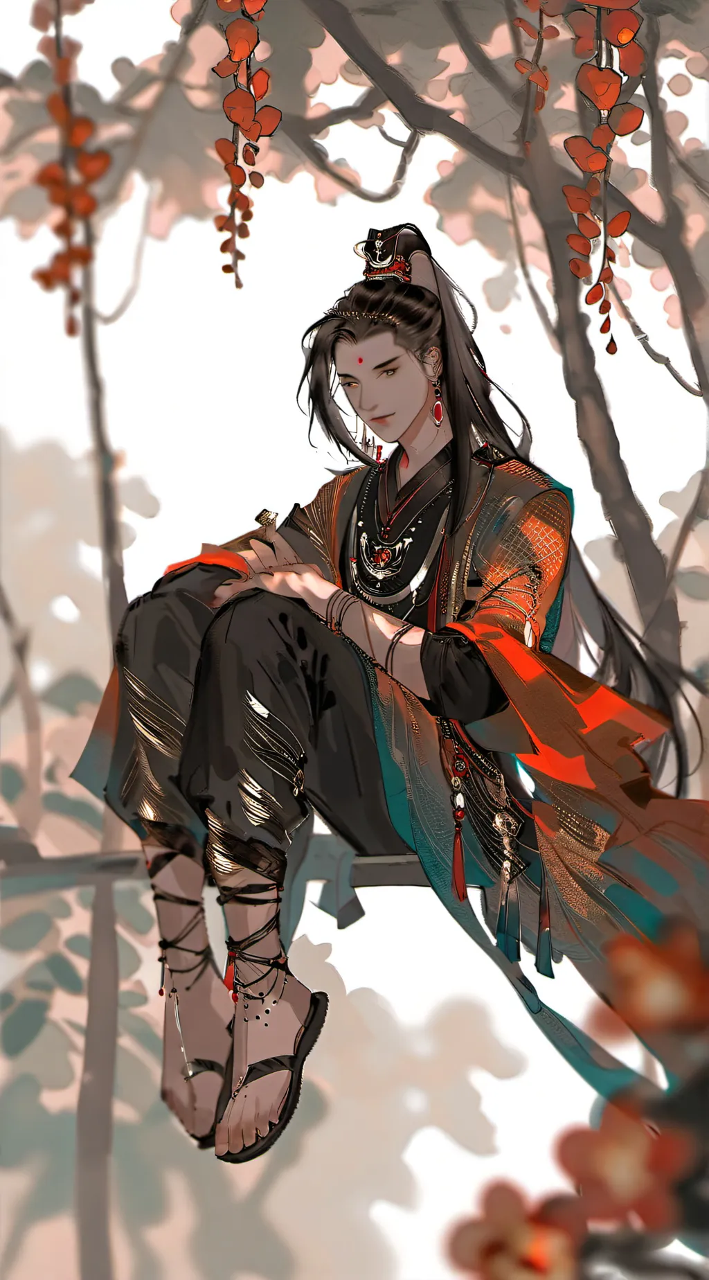 ai character: Jade background