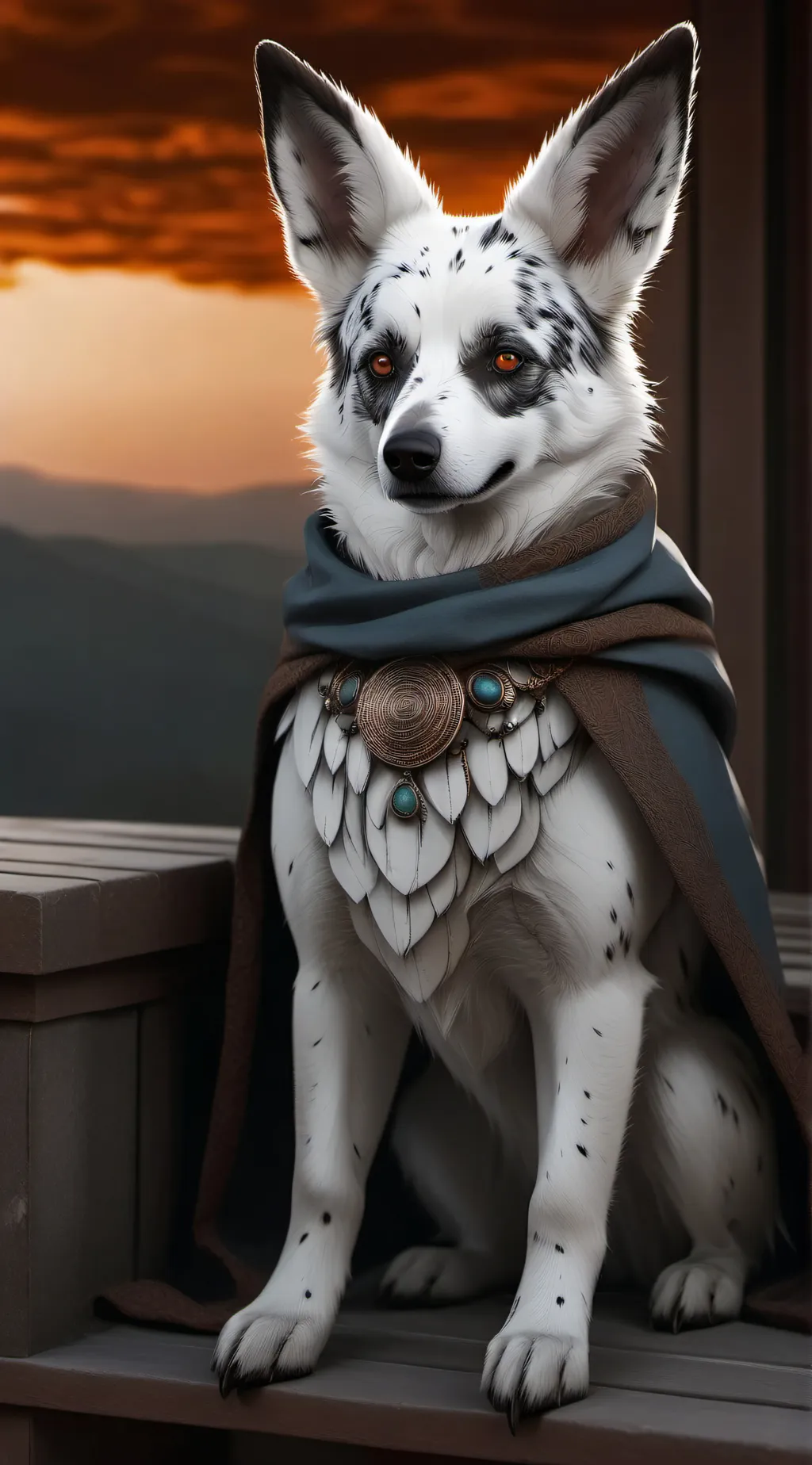 ai character: Vesper background