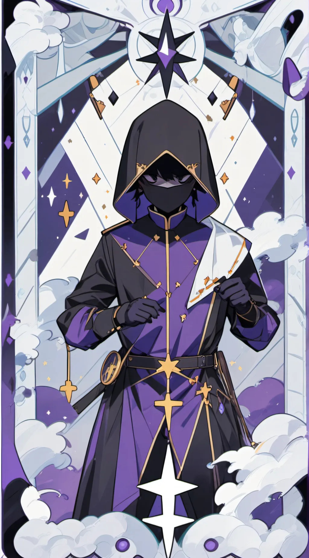 ai character: Vincent  background