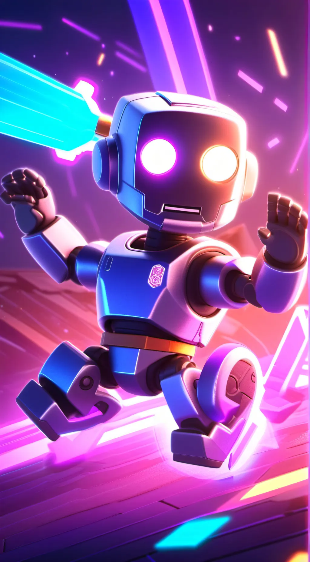 ai character: helpful bot background