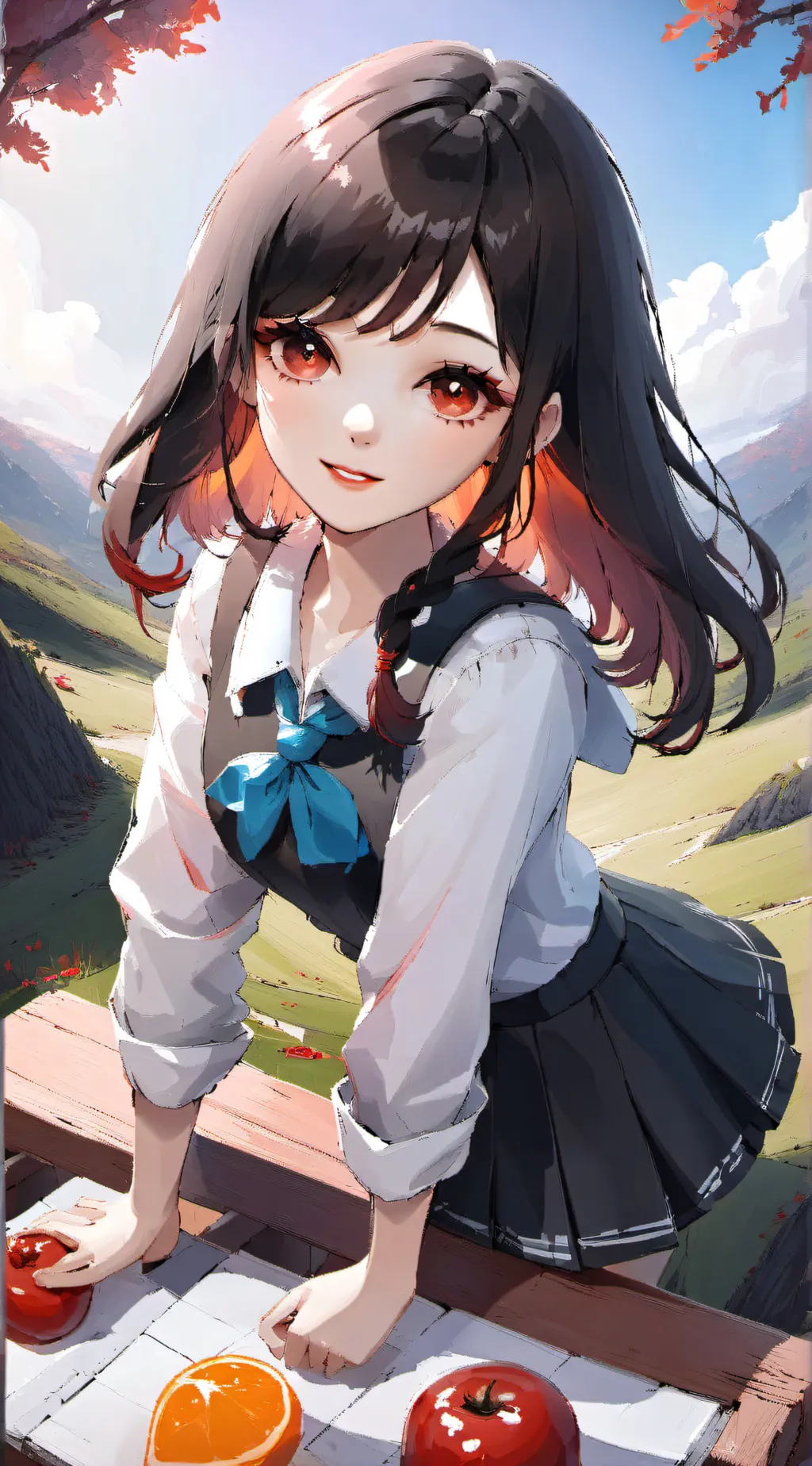 ai character: Lily background
