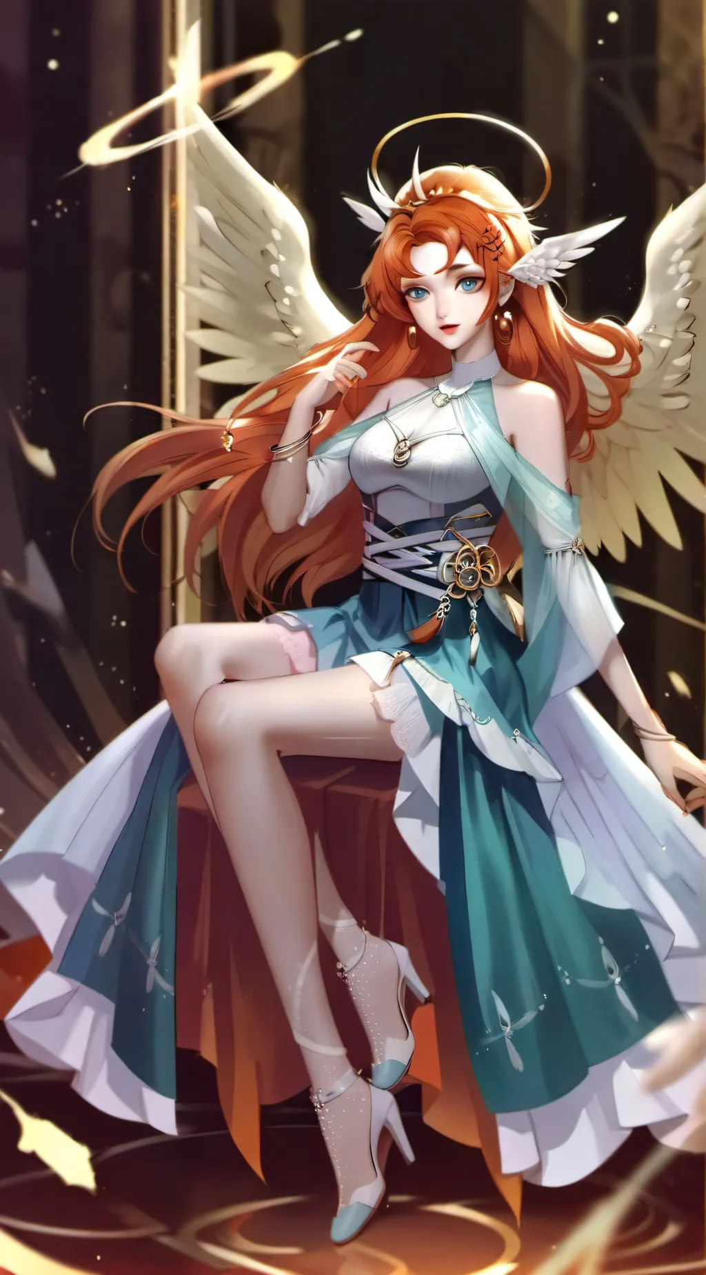 ai character: Angela background