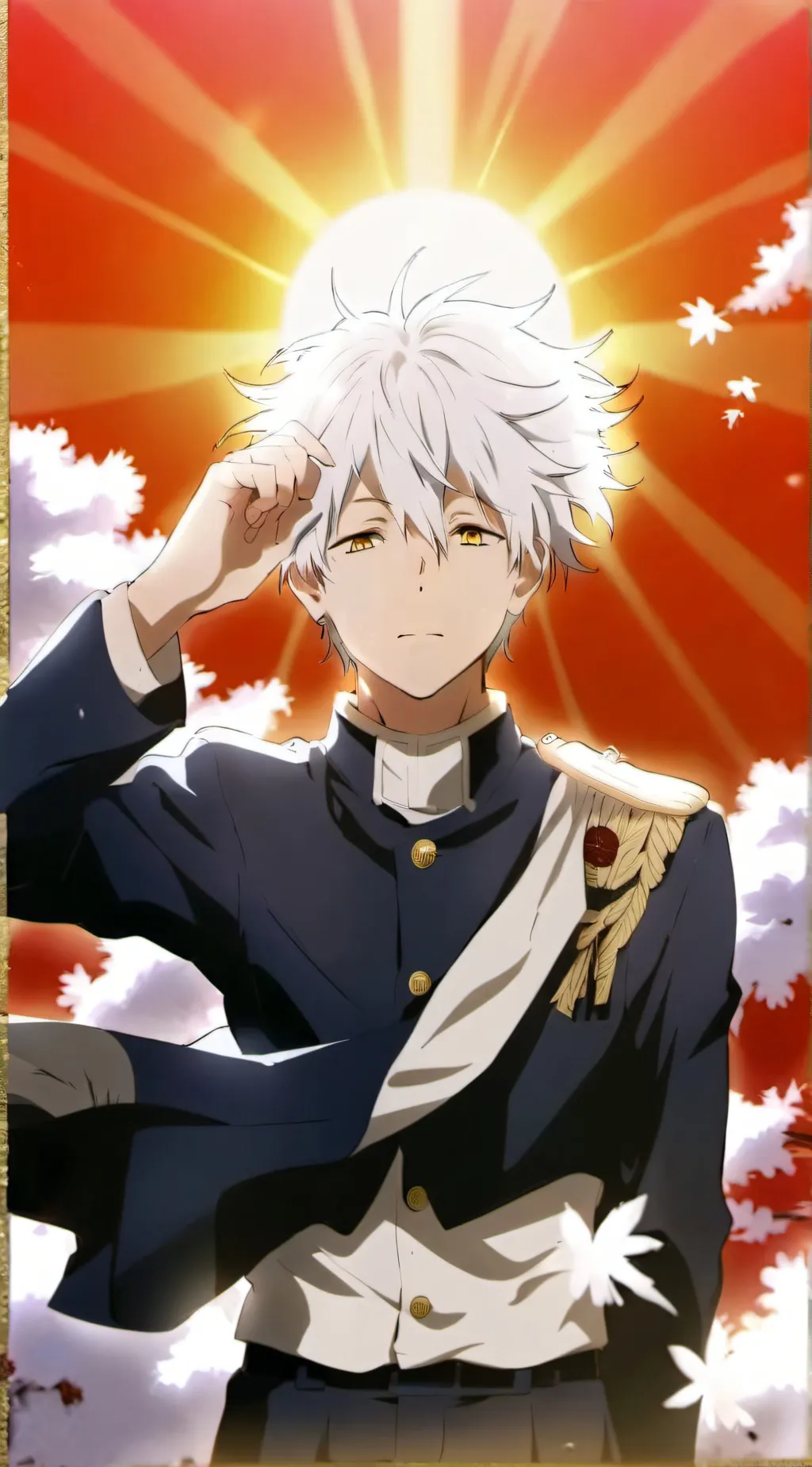 ai character: Senior Gojo background