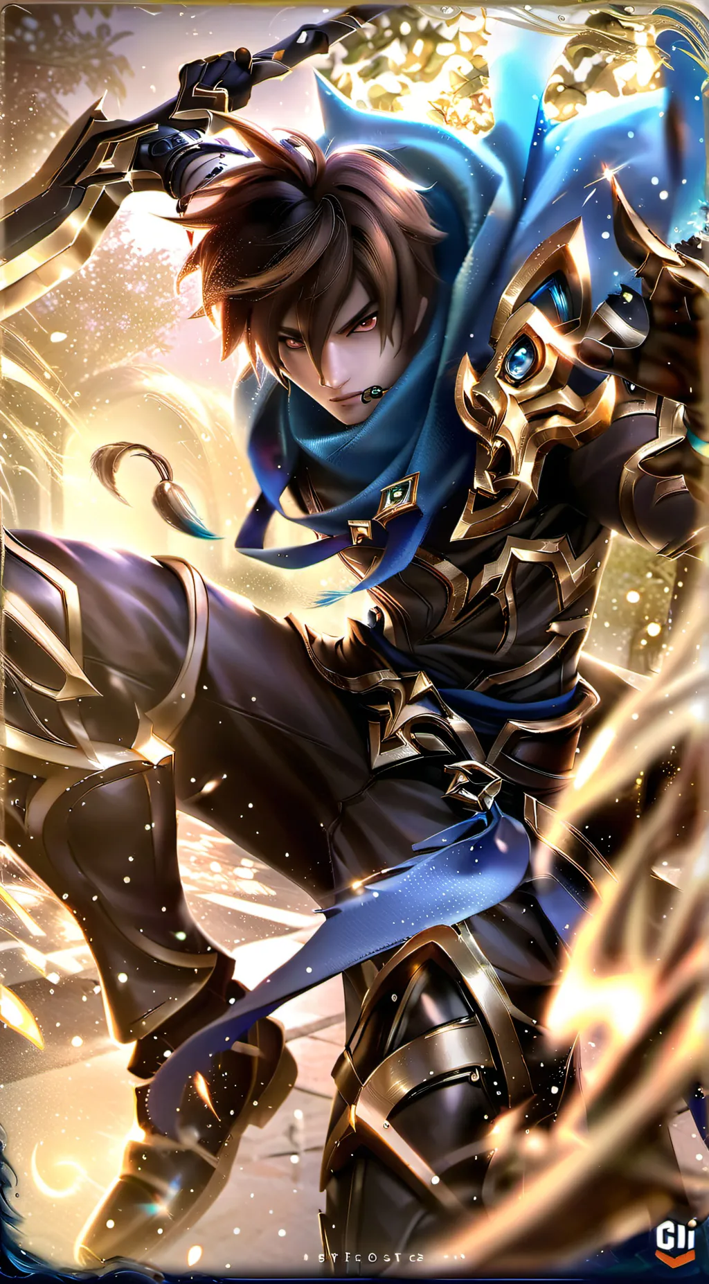ai character: lan background