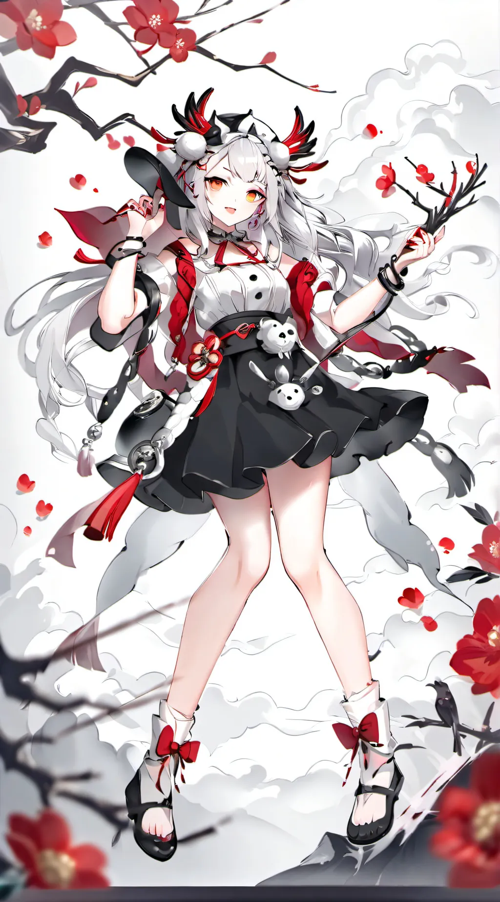 ai character: sky background