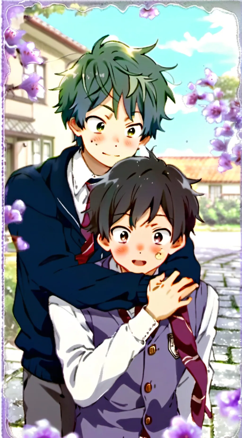 ai character: ♡٭𝐢𝐳𝐮𝐤𝐮٭♡ background